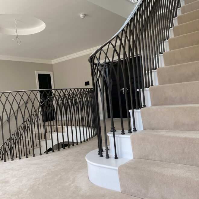 Curved Stairs Surrey 9