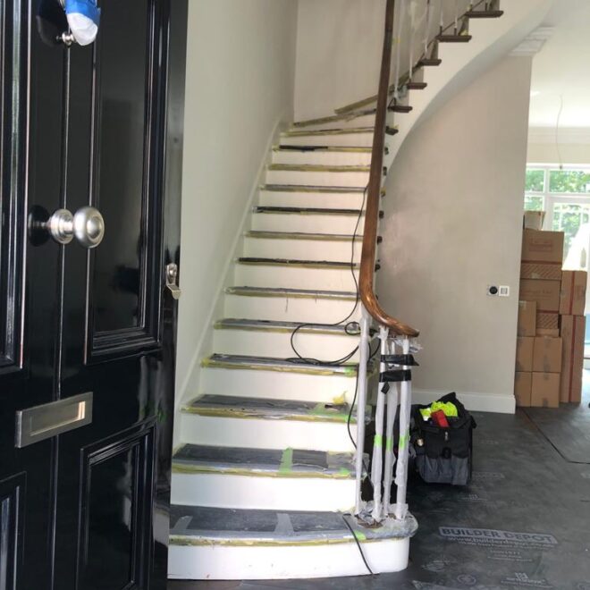 Notting Hill Curved Stairs 12