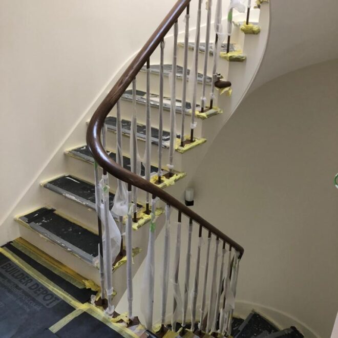 Notting Hill Curved Stairs 16