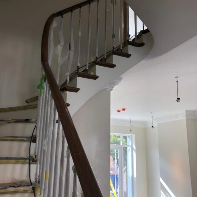 Notting Hill Curved Stairs 17