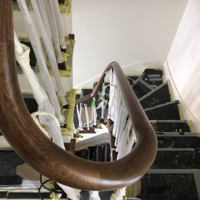 Notting Hill Curved Stairs 8