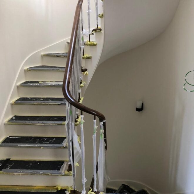 Notting Hill Curved Stairs 9
